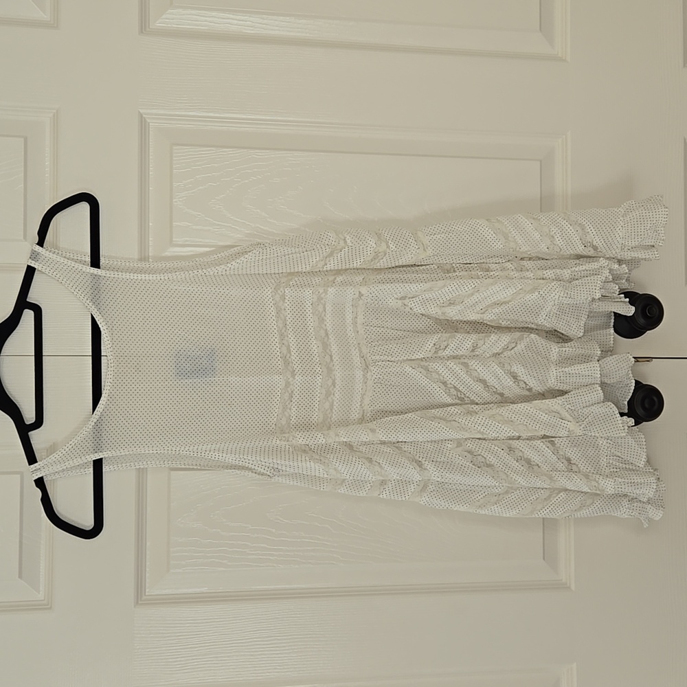 Free People White Sleeveless Top/Dress - Picture 5 of 8